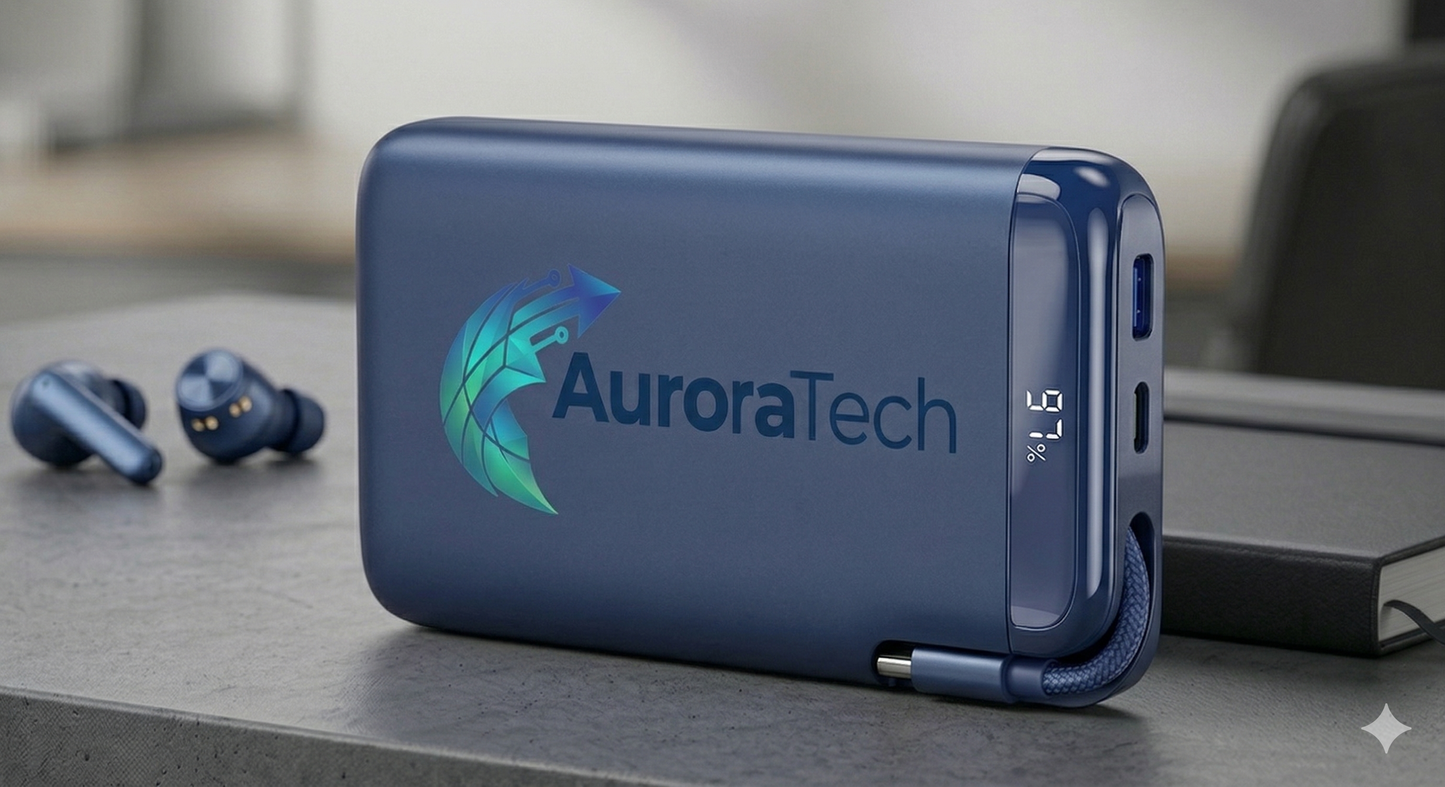 NovaCore Ultra 140W PD 3.1 Power Bank, 27,000mAh Portable Laptop Charger with Apple Find My, Built-in USB-C Cable, OLED Smart Display, Extreme Weather Optimized for MacBook Pro, iPhone 17, and iPad.